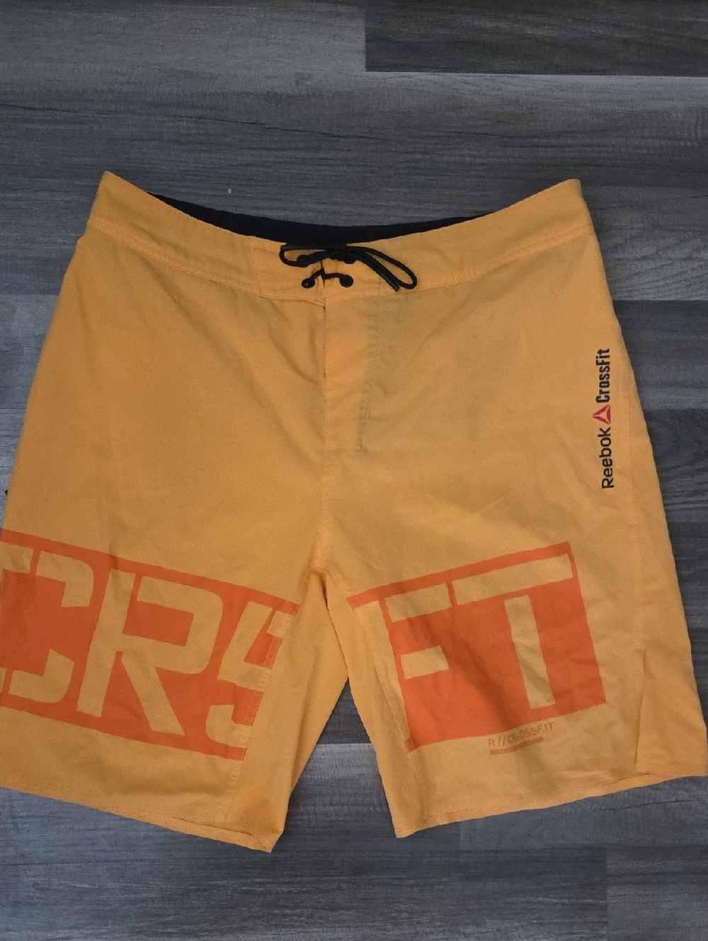 Reebok Men’s Orange Crossfit Shorts Size 32